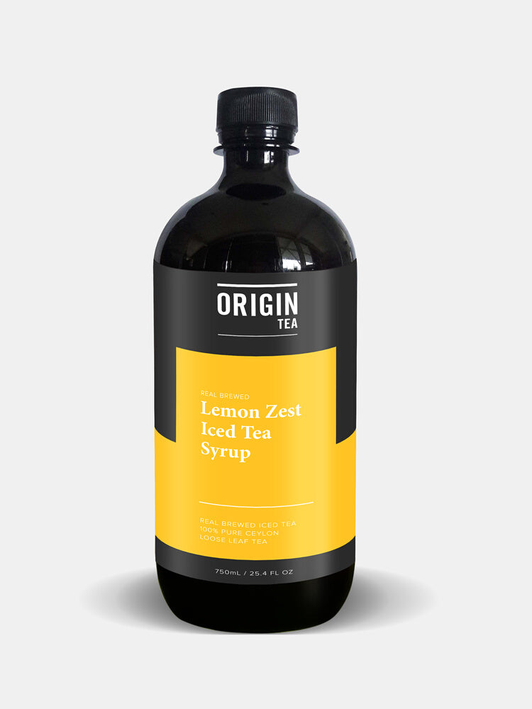 Origin Tea Zesty Lemon Iced Tea Syrup [750ml]