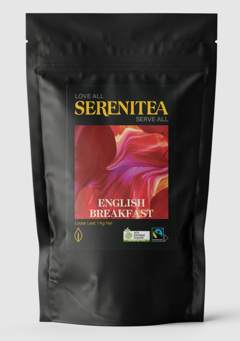 English Breakfast Loose Tea Pouch 1KG